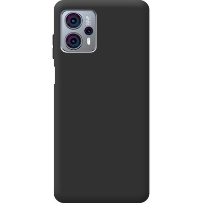 Чехол силиконовый Motorola G23 Черный