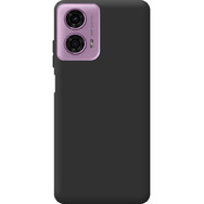 Чехол силиконовый Motorola G04 Черный