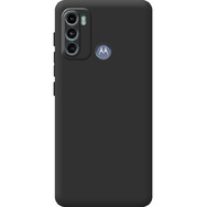Чехол силиконовый Motorola G60 Черный