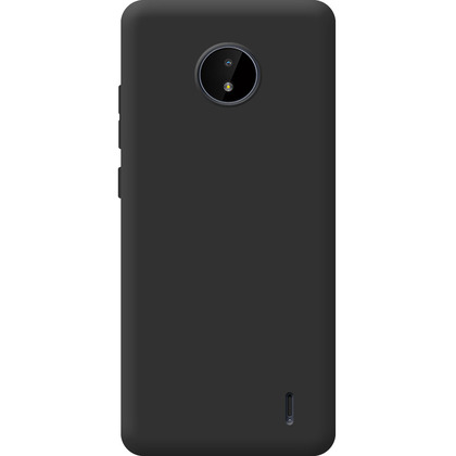 Силиконовый чехол Nokia C20 Черный
