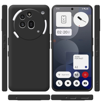 Силіконовий чохол Nothing Phone (3a) Pro Чорний