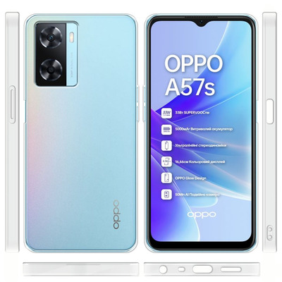 Чехол Ultra Clear OPPO A77 Прозрачный