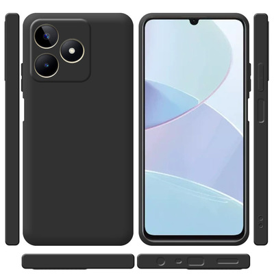 Силиконовый чехол Realme C51 Черный