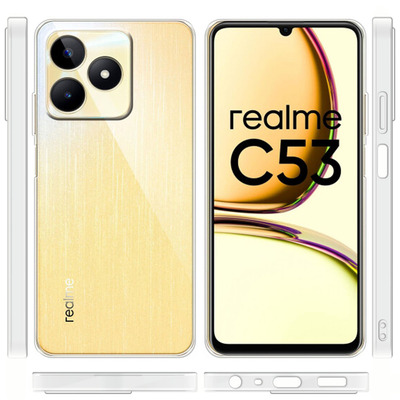 Чехол Ultra Clear Case Realme C53 Прозрачный