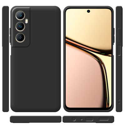 Силиконовый чехол Realme C65 Черный