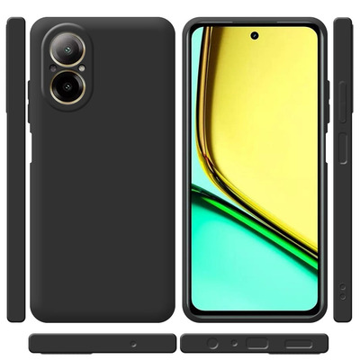 Силиконовый чехол Realme C67 Черный