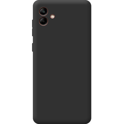 Чехол силиконовый Samsung Galaxy A04e (A042) Черный