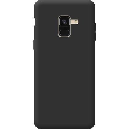 Чехол силиконовый Samsung A530 Galaxy A8 2018 Черный
