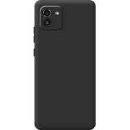 Чехол силиконовый Samsung Galaxy A03 (A035) Черный