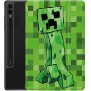 Чохол для Samsung Galaxy Tab S9 FE Plus Minecraft Creeper