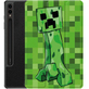 Чохол для Samsung Galaxy Tab S9 FE Plus Minecraft Creeper