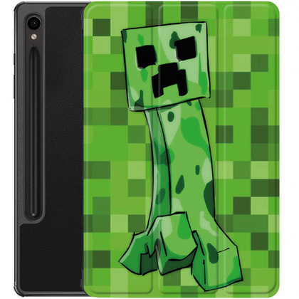 Чохол Boxface Samsung Galaxy Tab S10 Plus 12.4" Minecraft Creeper