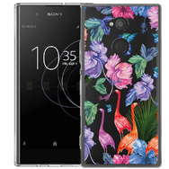 Чехол U-Print Sony Xperia XA2 H4113 Фламинго