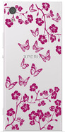 Чехол прозрачный U-Print 3D Sony Xperia XA1 G3116 / XA1 Dual G3112 Twig Butterfly