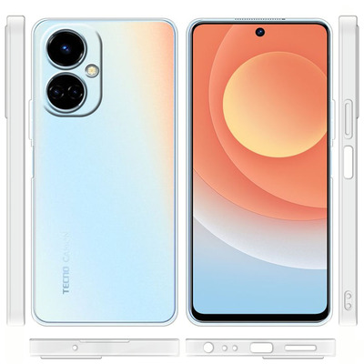 Чехол Ultra Clear Tecno Camon 19 / 19 Pro Прозрачный