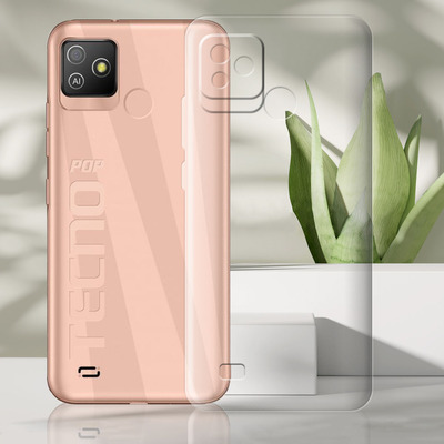 Чехол Ultra Clear Tecno POP 5 GO Прозрачный