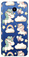 Чехол U-Print Meizu M5 Единороги в облаках