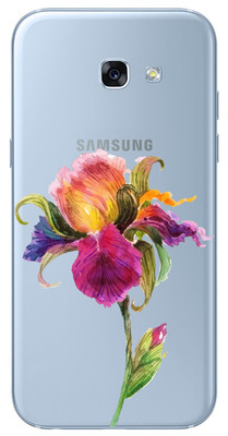 Чехол U-Print Samsung A520 Galaxy A5 2017 Ирис