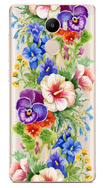 Чехол прозрачный U-Print Xiaomi Redmi 4/Redmi 4 Pro Летние цветы