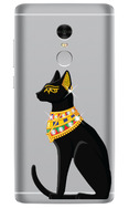 Чехол-накладка U-Print Xiaomi Redmi Note 4 Египетская кошка со стразами