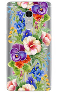 Чехол-накладка U-Print Xiaomi Redmi Note 4 Летние цветы