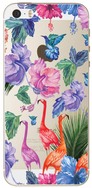 Чехол U-Print Apple iPhone 5 / 5S / 5SE Фламинго