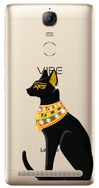 Чехол U-Print Lenovo K5 Note Pro A7020 / A7020a48 Египетская кошка со стразами