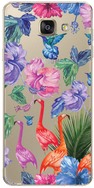 Чехол U-Print Samsung A710 Galaxy A7 Фламинго