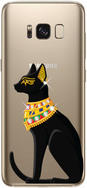 Чехол U-Print Samsung G950 Galaxy S8 Египетская кошка со стразами