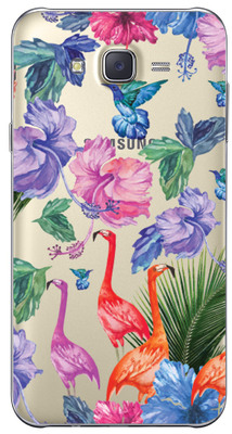 Чехол U-Print Samsung Galaxy J7 J700H /J7 Neo J701 Фламинго