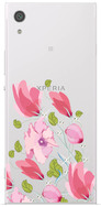 Чехол U-Print Sony Xperia XA1 G3116 / XA1 Dual G3112 Цветы со стразами