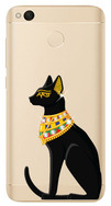Чехол-накладка U-Print Xiaomi Redmi 4x Египетская кошка со стразами
