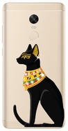 Чехол U-Print Xiaomi Redmi Note 4x Египетская кошка со стразами