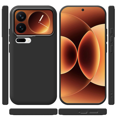 Силіконовий чохол Xiaomi 17 Pro Чорний