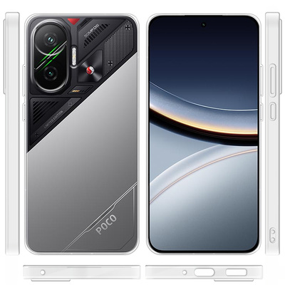 Чохол Ultra Clear Case Poco F7 Прозорий