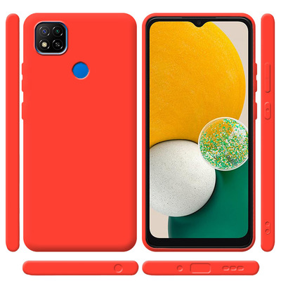 Чехол силиконовый Xiaomi Redmi 9C Красный