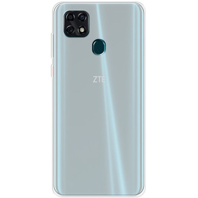 Матовый чехол для ZTE Blade 20 Smart Белый