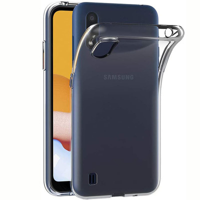 Чехол Ultra Clear Samsung A015 Galaxy A01 Прозрачный