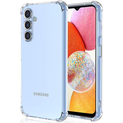 Протиударний силіконовий чохол Anti Shock для Samsung Galaxy A14 5G (A146) Прозорий