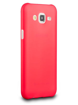 Силиконовый чехол Samsung Galaxy J7 J700H / J7 Neo Duos J701 Красный