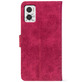 Чохол-книжка Crazy Horse Clasic для Motorola E22/E22i Magenta (Front)