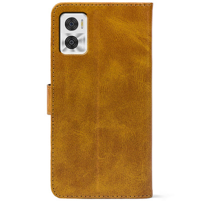 Чохол-книжка Crazy Horse Clasic для Motorola E22/E22i Camel (Front)