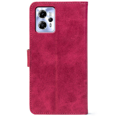 Чохол-книжка Crazy Horse Clasic для Motorola G23 Magenta (Front)