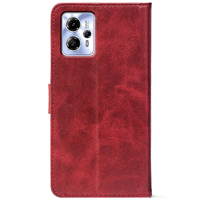 Чохол-книжка Crazy Horse Clasic для Motorola G23 Red Wine (Front)