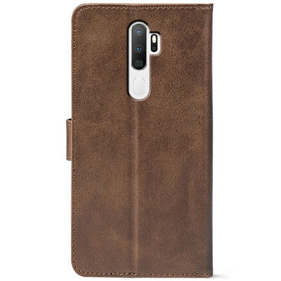 Чохол-книжка Crazy Horse Clasic для Oppo A5 2020 / A9 2020 Brown (Front)