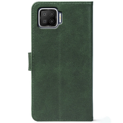 Чохол-книжка Crazy Horse Clasic для Oppo A73 Dark Green (Front)