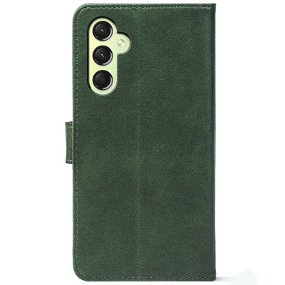 Чохол-книжка Crazy Horse Clasic для Samsung Galaxy A24 (A245) Dark Green (Front)