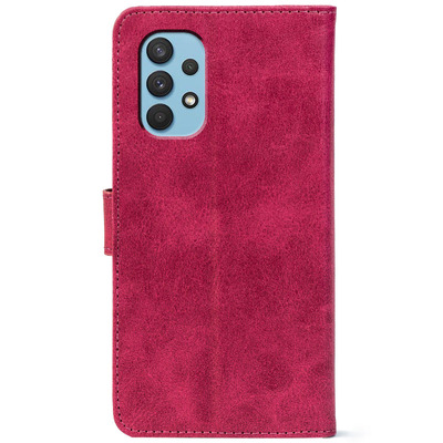 Чохол-книжка Crazy Horse Clasic для Samsung Galaxy A32 (A325) Magenta (Front)