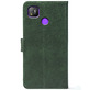 Чохол-книжка Crazy Horse Clasic для Tecno Pop 4 Dark Green (Front)