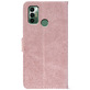 Чохол-книжка Crazy Horse Clasic для Tecno Spark 7 Rose Gold (Front)